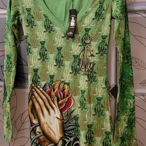 Christian Audigier Sparkle Dress "NWT" BEAUTIFUL